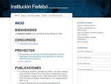 Tablet Screenshot of ferlabo.com.ar